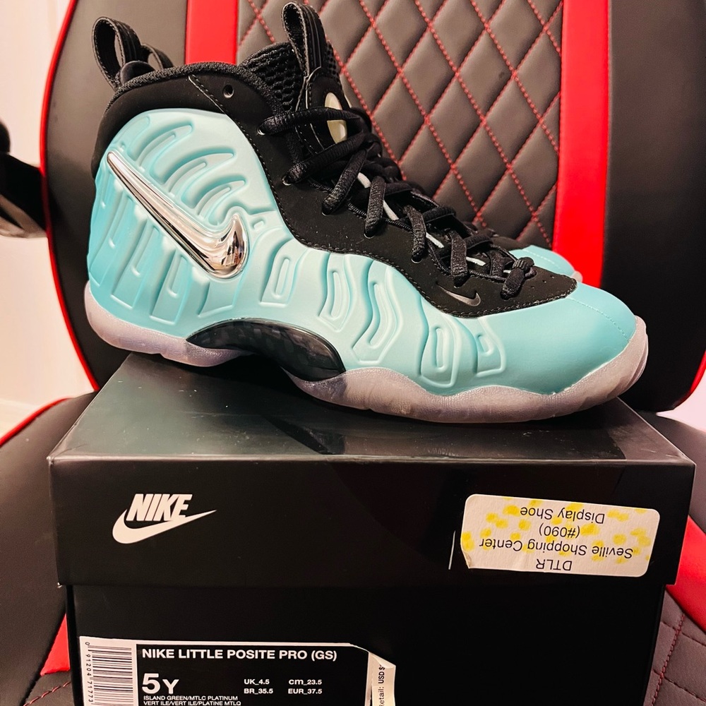 Nike Little Posite Pro “Island Green” 5Y GS foamposites